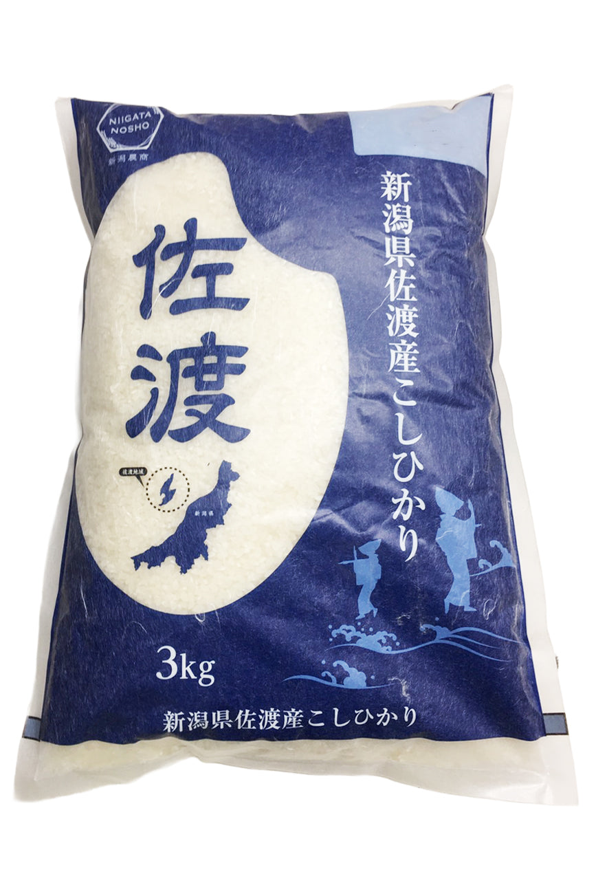 Japanese Rice Sado-san Koshihikari 3kg [6]
