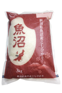 Japanese Rice Uonuma-san Koshihikari 3kg [6]