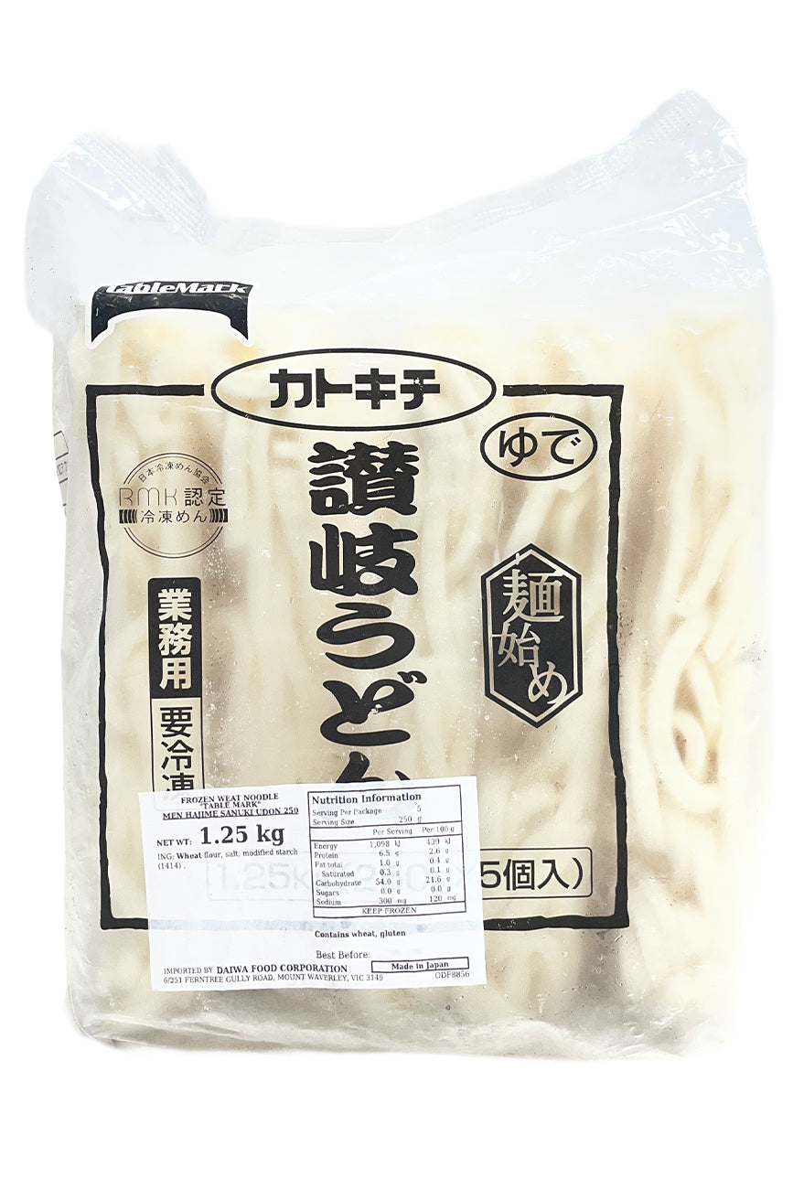TABLE MARK Men Hajime Sanuki Udon 1.25kg(250gX5pc) [4X2]
